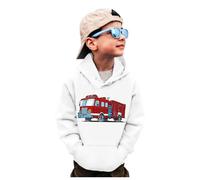 Generico Felpa con Cappuccio a Maniche Lunghe per Ragazzi,Felpe Basic Felpe Girocollo Cappotto Homewear Bambini Moda Adolescenti Solid Color/Print dai 3 ai 12 Anni