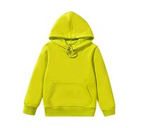 Generico Felpa con Cappuccio a Maniche Lunghe per Ragazzi Senza Girocollo Bambino Pullover Bimbo Ultra Morbida Oversize Moda Adolescenti Abbigliamento l'autunno e l'inverno Bambini
