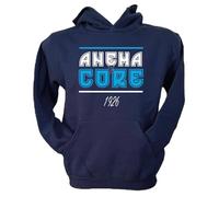 Generico Felpa con Cappuccio Anema e Core 1926, per Tifosi del Napoli, Blu Navy e Azzurro, Taglie da Ragazzo e Bambino (IT, età, 9 Anni, 11 Anni, Regular)