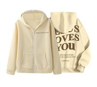 Generico Felpa con Cappuccio con Stampa Stelle con Zip da Uomo Manica Lunga Hip Hop Pullover per Coppie Giacche Casual Felpa Gotico Harajuku Streetwear