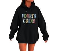 Generico Felpa con Cappuccio Donna Standard Hoodies Tinta Unita Hoodie Autunno Classico Casuals a Maniche Lunghe Tops Outwear,Multicolor Sweatshirt Donna A Forma di Contorno