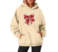 Generico Felpa con Cappuccio Donna Standard Hoodies Tinta Unita Hoodie Autunno Classico Casuals a Maniche Lunghe Tops Outwear,Multicolor Felpa Leggera Donna con Zip Cotone A Forma di Contorno