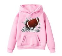 Generico Felpa con Cappuccio per Ragazze,Felpa Leggera da Bambine Hoodie Autunnale Casual Sweatshirt Calda Sportswear Divertenti Pullover Felpe Comfort e Calore alla Tutti I Giorni Usura