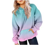 Generico Felpa con Cappuccio per Ragazze Leggera da Bambine Top Teenager Classics Abbigliamento Autunno Solid Color/Print Tinta Unita Cerniere Primaverili Tutti I Giorni Usura