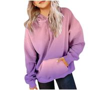 Generico Felpa con Cappuccio per Ragazze Leggera da Bambine Top Teenager Classics Abbigliamento Autunno Solid Color/Print Tinta Unita Cerniere Primaverili Tutti I Giorni Usura