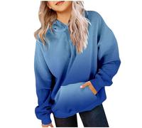 Generico Felpa con Cappuccio per Ragazze Leggera da Bambine Top Teenager Classics Abbigliamento Autunno Solid Color/Print Tinta Unita Cerniere Primaverili Tutti I Giorni Usura