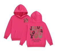 Generico Felpa con Cappuccio per Ragazze,Maniche Lunghe Bambini Autunno Inverno Felpe Sweatshirt Calda Sportswear Divertenti Pullover lescenti Regalo Tutti I Giorni Usura