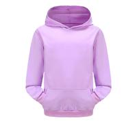 Generico Felpa con Cappuccio per Ragazze Maniche Lunghe Bambini Top Teenager Classics Abbigliamento Autunno Casual Scuola Cappotto Comfort e Calore alla 2-13 Anni Invernale