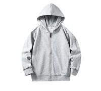 Generico Felpa con Cappuccio per Ragazze Senza Girocollo Top Teenager Classics Abbigliamento Autunno Giacca alla Moda Taglia Hoodie lescenti 2-13 Anni Invernale