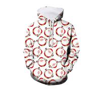 Generico Felpa con Cappuccio per Ragazzi Cappuccio/Sweatshirt Felpe Girocollo Comfort e Calore alla Zip Intera Cerniera Adolescenti Regalo Bambini attività Sportive
