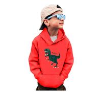 Generico Felpa con Cappuccio per Ragazzi,Felpa Senza Girocollo Felpe Casual E Comode Comfort Calore alla Zip Intera Cerniera Abbigliamento l'autunno l'inverno Bambini attività Sportive