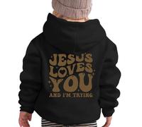 Generico Felpa con Cappuccio per Ragazzi Felpe Basic Bambino Pullover Bimbo Comfort e Calore alla Sweatshirt Calda Sportswear Abbigliamento l'autunno l'inverno Primavera Autunno