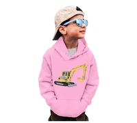 Generico Felpa con Cappuccio per Ragazzi,Felpe Basic Felpe Casual E Comode Ultra Morbida Oversize Maglia A Maniche Lunghe Abbigliamento l'autunno l'inverno Bambini dai 3 ai 12 Anni