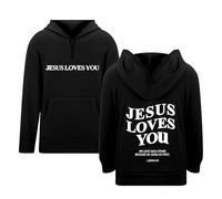 Generico Felpa con Cappuccio per Ragazzi Leggera da Bambino a Maniche Lunghe Ultra Morbida Oversize Sweatshirt Calda Sportswear in Primavera E Autunno