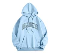 Generico Felpa con Cappuccio Uomo Oversized Hoodie Pullover Solid Color Morbido E Sciolto Hoodies Sportiva Comodi Maglia 3D Stampa Giacca Hip Hop Felpe Streetwear