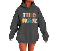 Generico Felpa Donna con Cappuccio Solid Color da Stampa di 3D Cartoon Hoodie Elegante Pullover Baggy Soft Casual Felpe Streetwear