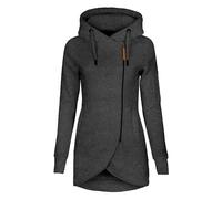 Generico Felpa Donna con Cappuccio Stampa Casual Oversize Top da Personalizzata Super Soft Touch Maniche Lunghe Felpe Camicetta Y2K Tuta per Ragazza