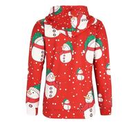 Generico Felpa Lunga Donna Giubbotto Donna Autunno Trendy Zip Up Jacket Hoodies For Teen Girls Fall Clothes Activewear Fashion Tops Clothing Cerata Antipioggia Giubbotto Pelle Red Xxl