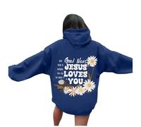 Generico Felpa Oversize da Donna Solid Color Cappuccio Maniche Lunghe Personalizzata Super Soft Touch Scollo Rotondo E Spacco Laterale con Tasche Hip Hop 2025 Nuovi Hoodie