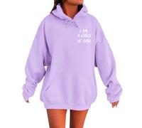 Generico Felpa Oversize da Donna Stampa Casual Cappuccio di 3D Cartoon Hoodie Personalizzata Super Soft Touch Pullover Baggy Tuta per Ragazza
