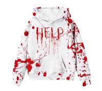 Generico Felpa per Ragazze 2025 Grafica Dolce Maglione Felpe Top A Tunica Bambina Casual, da Jogging,Calda con Cappuccio in Pile Maglia di Tuta Manica Lunga Bambine E 4-15 Anni