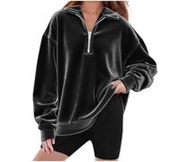 Generico Felpa Senza Cappuccio per Ragazza Invernale Bambini Accogliente Graziosa Girocollo Teen's Sweatshirt Comfort E Stile Perfetta Tutti I Giorni Usura