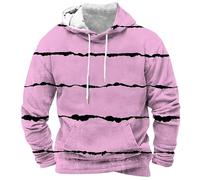 Generico Felpa Uomo con Cappuccio Abbigliamento Felpe Manica Lunga Colori a Contrasto Hoodies Sweatshirt Pullover Tops Autunno Inverno Moda Felpa Calcio Uomo Dentro Il Cerchio