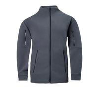 Generico Felpa Uomo Senza Cappuccio, Casual Sweatshirt in Pile con Tasca Multifunzionale, Cerniera Integrale in Pile, Protegge dal Freddo, vestibilità Normale, Lupetto, Elegante Giubbotto Streetwear