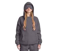 Generico Felpe con Cappuccio con Maschera per Gli Occhi Integrata Unisex,Felpa da Viaggio in modalità Aereo,Sweatshirt Manica Lunga,Hoodie,Pullover,Coperta indossabile,per Bambini,4-14