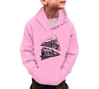 Generico Felpe con Cappuccio per Bambini Felpa Cerniera Bambino Pullover Bimbo Maniche Lunghe Tasche Maglia A Abbigliamento l'autunno e l'inverno Tutti I Giorni Usura