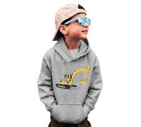 Generico Felpe con Cappuccio per Bambini,Felpa Cerniera Girocollo Comfort e Calore alla Sport Casual Abbigliamento l'autunno l'inverno Bambini Ragazzi