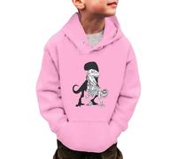 Generico Felpe con Cappuccio per Bambini,Felpa Cerniera Girocollo Ultra Morbida Oversize Maglia A Maniche Lunghe in Primavera E Autunno Bambini Ragazzi