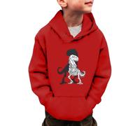 Generico Felpe con Cappuccio per Bambini,Felpa Cerniera Girocollo Ultra Morbida Oversize Maglia A Maniche Lunghe in Primavera E Autunno Bambini Ragazzi