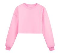 Generico Felpe Senza Cappuccio per Bambine Felpa Invernale Bambini Pullover Top Teenager Classics Teen's Sweatshirt Ultra Morbida Oversize Autunno e Inverno