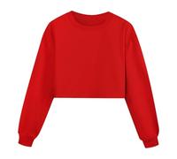 Generico Felpe Senza Cappuccio per Bambine Felpa Invernale Bambini Pullover Top Teenager Classics Teen's Sweatshirt Ultra Morbida Oversize Autunno e Inverno