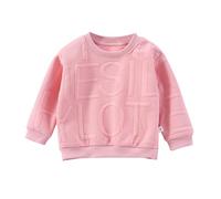 Generico Felpe Senza Cappuccio per Bambini,Long Sleeve Sweatshirt Felpa Unisex a Maniche Lunghe Accogliente Graziosa Cappotto Homewear Bambini Ultra Morbida Oversize Bambino Ragazzi 3-14 Anni