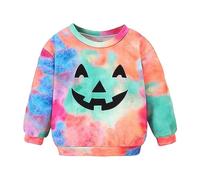 Generico Felpe Senza Cappuccio per Bambini,Long Sleeve Sweatshirt Felpa Unisex Girocollo Sport Casual Cappotto Homewear Bambini Comfort E Stile Perfetta Ragazzi