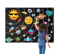 Generico Felt Story Board Set | Storytelling Teaching Interactive Play Kit For Activities | Early Learning Development Toys, Arts And Crafts For Preschool Boys, Girls