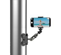 Generico Fence Mount For Phone - Adjustable Magnetic Smartphone Bracket, High- Chain Link Camera Clip, Baseball & Tennis Recording Gear, Heavy-Duty Fence Post Mount | For Football Basketball