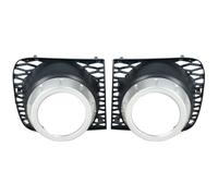 Generico Fendinebbia Anteriore Per Land Per Rover Per Range Per Rover Per Vogue L322 2010-2012 Copri Fendinebbia Paraurti Anteriore Auto Fanale Fendinebbia(Silver 1pair)