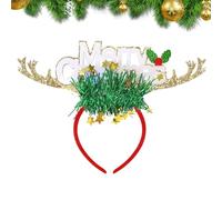 Generico Fermacapelli Natalizi | Festivo Luminoso | Fermacapelli A Forma Di Corna Di Cervo,Per Feste Divertimento Familiare Festival Tradizione Celebrazione Gioia Delle Feste Cosplay