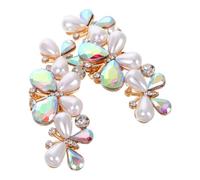 Generico Fermagli Decorativi per Scarpe Clip Elegante per Tacchi Alti, Accessori per Scarpe da Donna, per Feste e Matrimoni