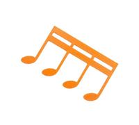 Generico Fermaspartiti per pianoforte | Morsetto con Design Note Stampato in 3D | Fermagli fermapagine musicali - per Musicisti, Tastieristi, Concerti, Esecuzioni dal , Prove, Studio, Cucina, Lettura