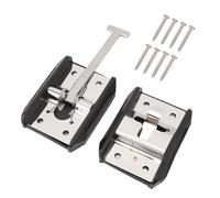 Generico Fermo Porta Camper in Acciaio Inossidabile, Fermo Porta Dingresso Tipo T, Elevata Resistenza E Resistenza alla Corrosione, Ferramenta per Porte Esterne Camper (4inch)