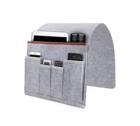 Generico Fernbedienungshalter, Sessel-Organizer - Rutschfester Couch-Organizer aus Filz - Stuhl-Organizer für Liegesessel, Armlehnen-Organizer für Tablet, Telefon, Brille, Schlüssel