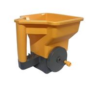 Generico Fertilizer Spreader - 24cm Hand-Cranked Tool | ABS & PP Material Adjustable Seed Spreader, Handheld Broadcast Spreaders for Lawn Garden Yard Snow Driveway ATV Agriculture Farm And Home Use