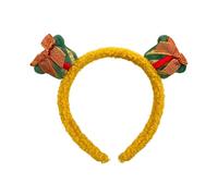 Generico Festive Holiday Hairband - Plush Christmas Headpiece, Cute Winter Accessory, Charming Headwear for Seasonal Festivities, Fun Decoration for Holiday Costume and Winter Gatherings
