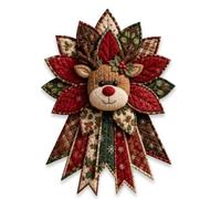 Generico Festive Quilted Christmas Door Hanging DIY Sewing Kit，Bull's head