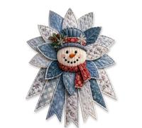 Generico Festive Quilted Christmas Door Hanging DIY Sewing Kit，Snowman