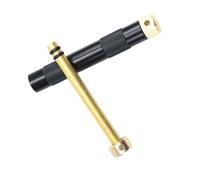 Generico Feuerstarter - Metallfeuerrohr | Rostfrei, Kompakt, Robust aus Aluminiumlegierung zum Anzünden Von Lagerfeuern, Grill, Kohle Oder Heu für Camping und Survival